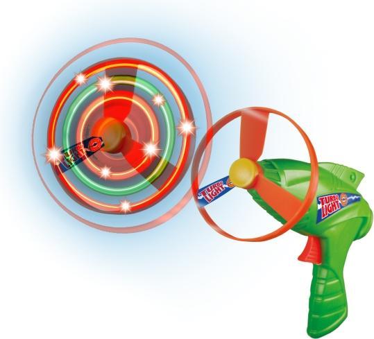 Actual product image Günther Flugspiele Turbolight propeller game with LEDs