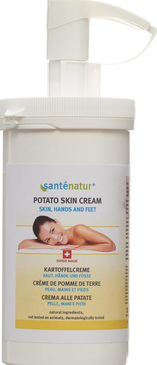 Actual product image Santénatur Kartoffelcreme Haut Hände und Füsse (550 ml)