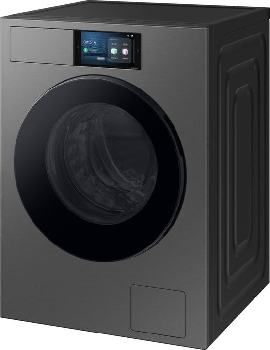 Actual product image Samsung Washing machine WF9000 WF90F09C4SU2 7" display, A, 9kg, AI Ecobubble (9 kg, Left)