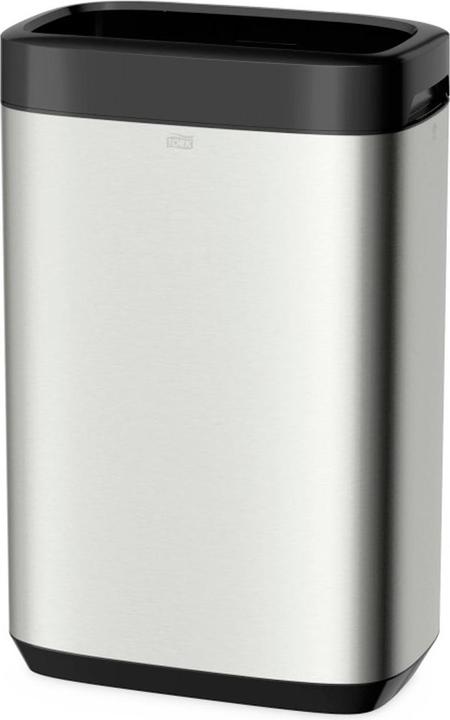 Actual product image Tork Waste bin B1 39.5x61.4x25.3 cm (WxHxD) 50l metal/plastic stainless steel 1 sorting compartment (50 l)
