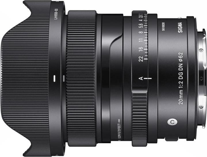 Produktbild Sigma 20 mm f 2.0 DG DN Contemporary Sony E-Mount (Sony E, Vollformat)