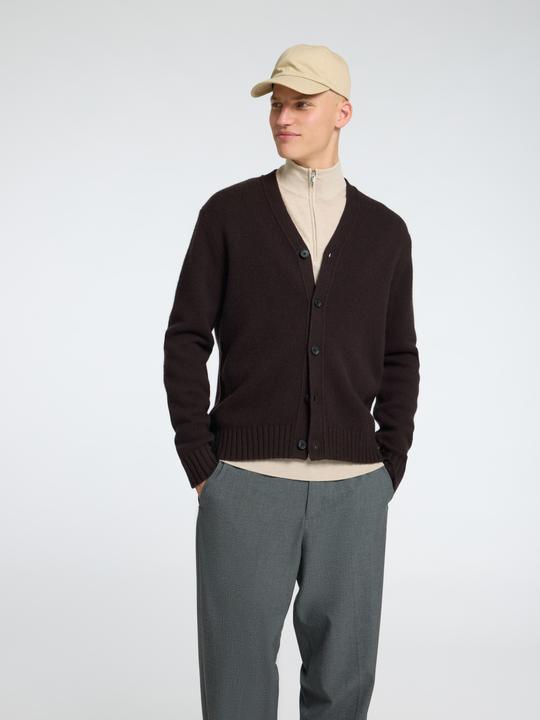 Actual product image Selected Homme Slhtray Ls Knit Merino Half Zip Noos (XXL)
