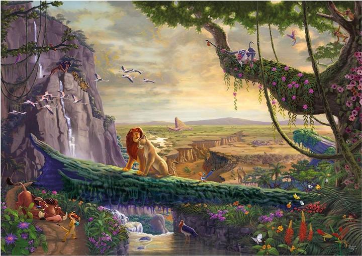 Actual product image Schmidt Spiele The Lion King Return to Pride Rock (6000 pieces)