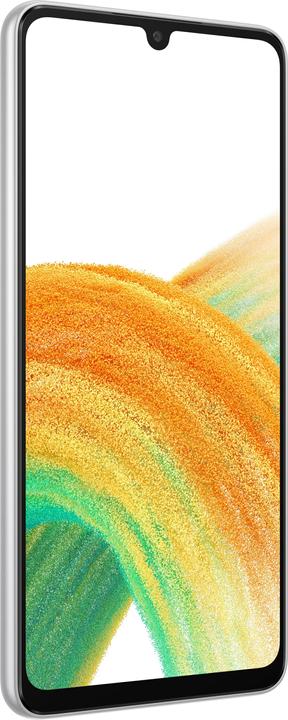 Actual product image Samsung Galaxy A33 5G EU (128 GB, Awesome White, 6.40", Dual SIM, 48 Mpx, 5G)