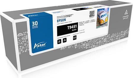 Actual product image Astar Epson Ink black XL T9451 incl. chip - Eps. Ink WF-C5790DWF/C5710DWF/C5290D