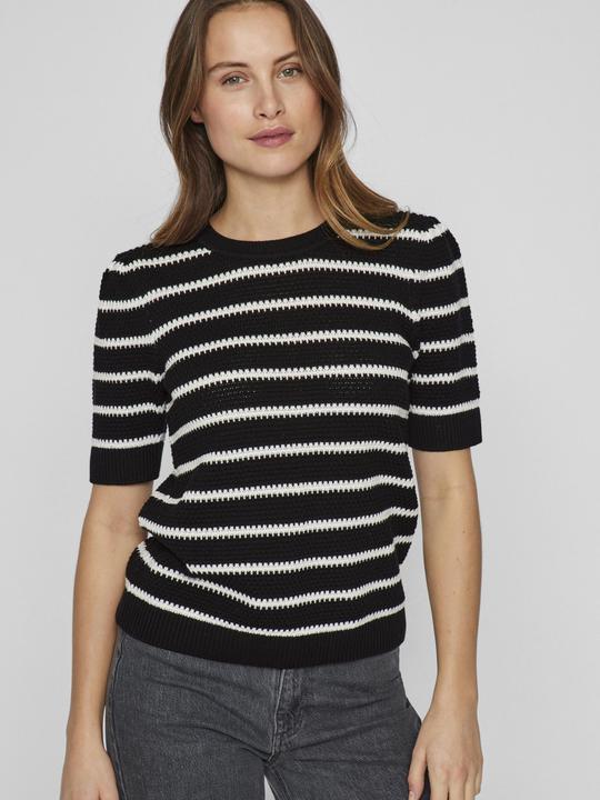 Produktbild Vila Kurzarm Stricktop (S)