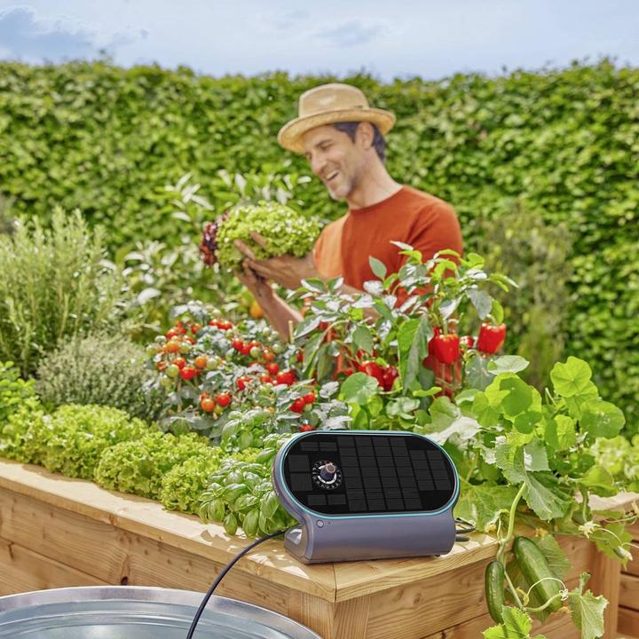 Productafbeelding Gardena Solar-Bewässerung AquaBloom L Set (Set druppelirrigatie)