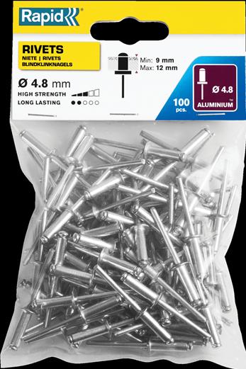 Actual product image Rapid Standard blind rivet Ø 4.8 x 16 mm