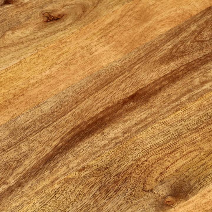 Produktbild VidaXL Tischplatte Holzplatte Massivholzplatte 120x60x2,5cm Oval Mangoholz (120 x 60 x 2.5 cm)