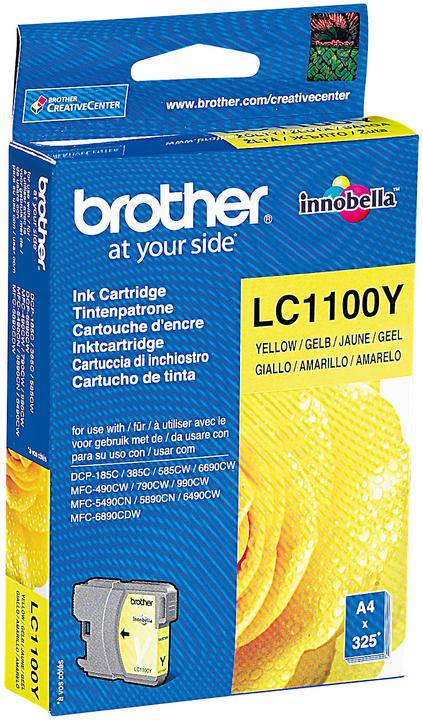 Actual product image Brother Lc-1100y (Y)
