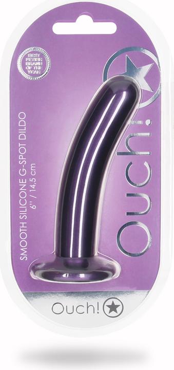 Produktbild Ouch! Smooth Silicone G-Spot Dildo - 6" / 14,5 cm