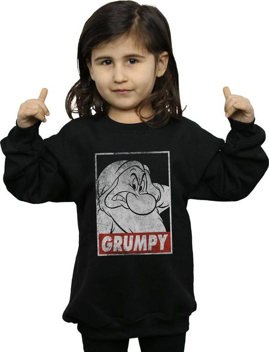 Immagine prodotto Disney Snow White Grumpy Dwarf Poster Felpa Ragazze (140, 146)