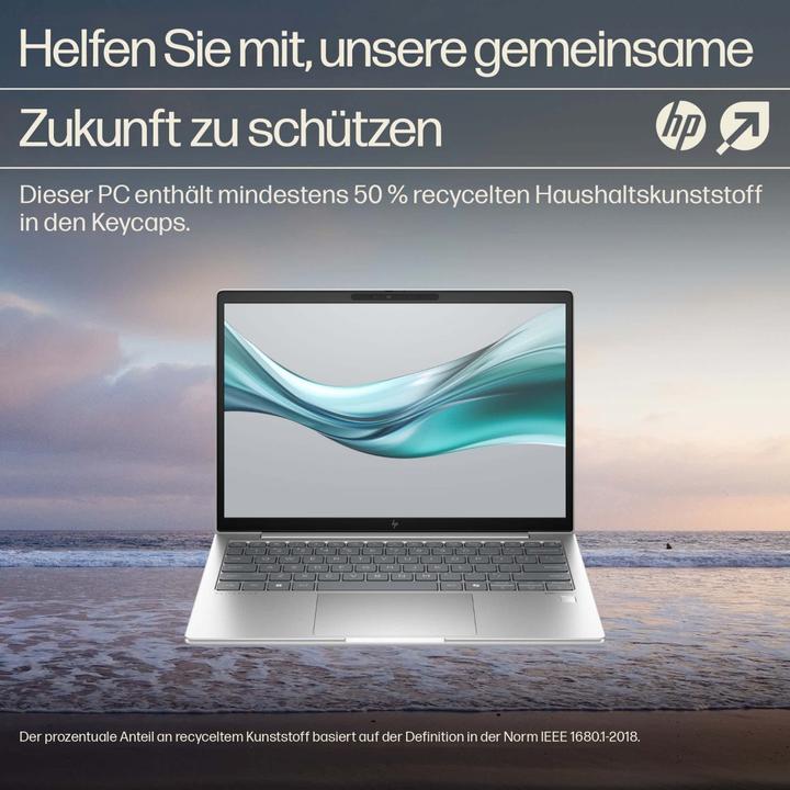 Produktbild HP EliteBook 630 13.3 inch G11 Notebook PC, Intel Core Ultra 5, 33,8 cm (13.3"), 1920 x 1200 Pi (13.30", 16 GB, 512 GB, DE)