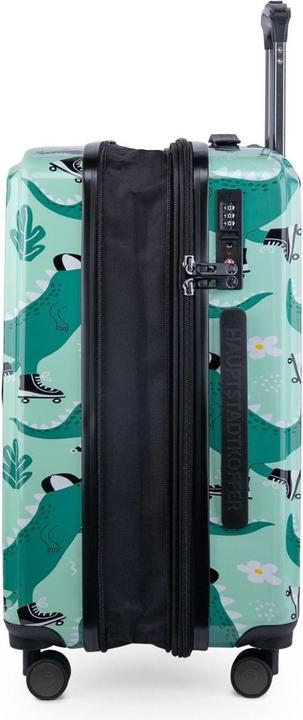 Image du produit Hauptstadtkoffer Milieu - Valise pour enfants Bagage à main rigide, Skater Dinos (55 l, Bagage à main (jusqu'à 50l))
