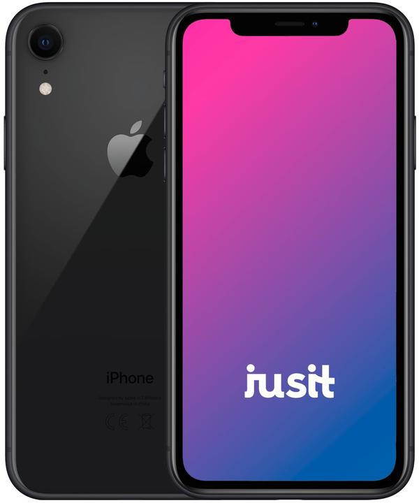 jusit iPhone XR (256 GB, Black, 6.10", B / Sehr gut)