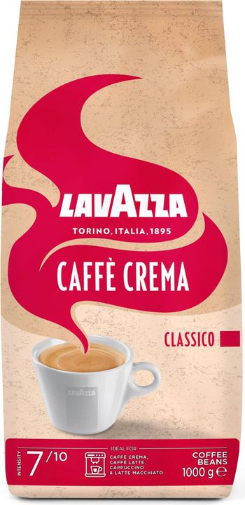 Lavazza café crème (1000 g, Torréfaction moyenne)