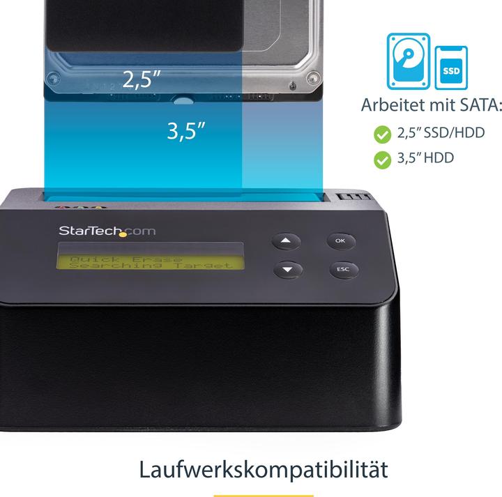 Image du produit StarTech Lecteur unique autonome