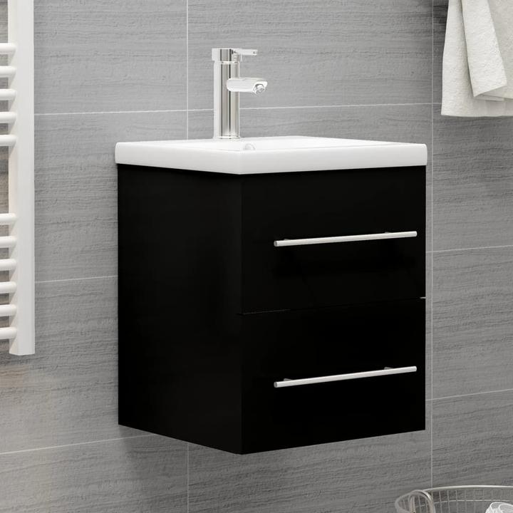 Produktbild VidaXL Waschbeckenunterschrank und Waschbecken