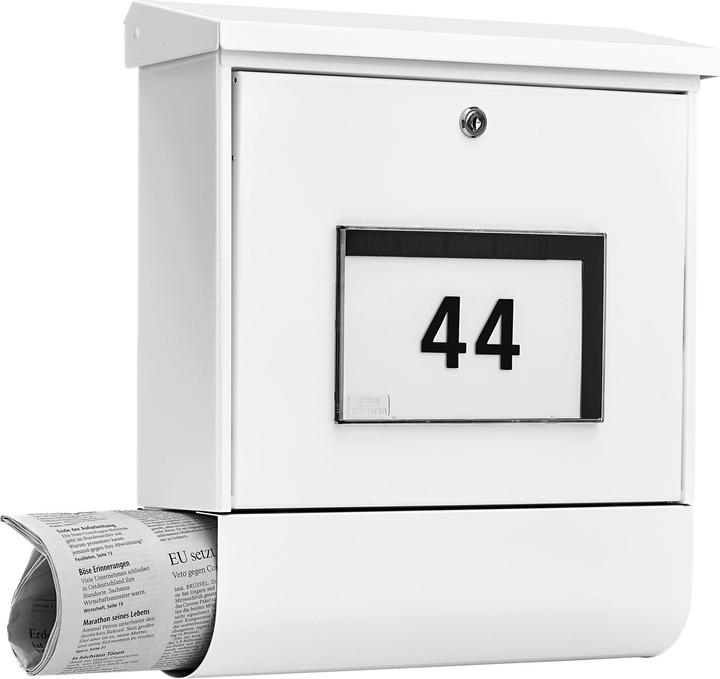 Produktbild Burg Wächter Solar-Briefkasten-Set MALAGA 4400 W