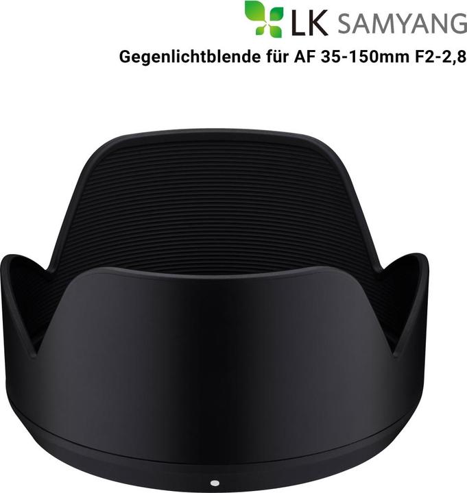 Actual product image Samyang Lens hood for AF 35-150mm F2-2.8 Sony FE