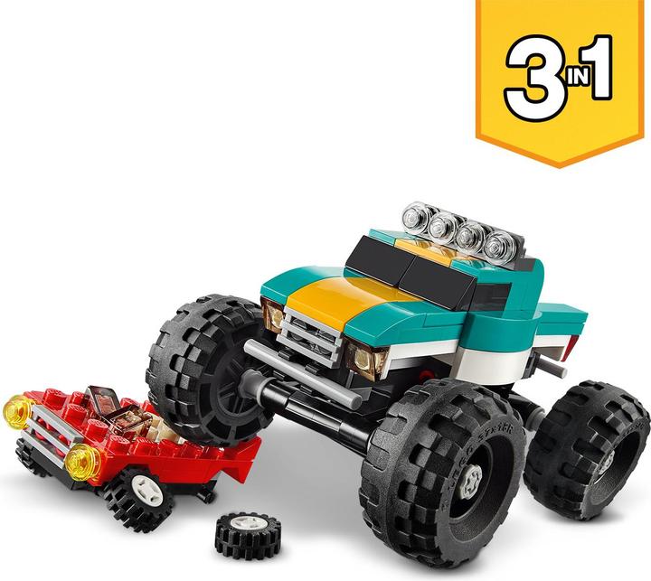 Actual product image LEGO Monster truck (31101, LEGO Creator 3-in-1)