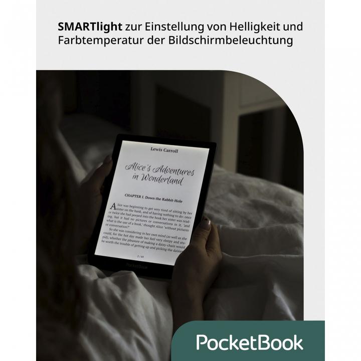 Actual product image PocketBook InkPad 4 (7.80", 32 GB, Stardust Silver)