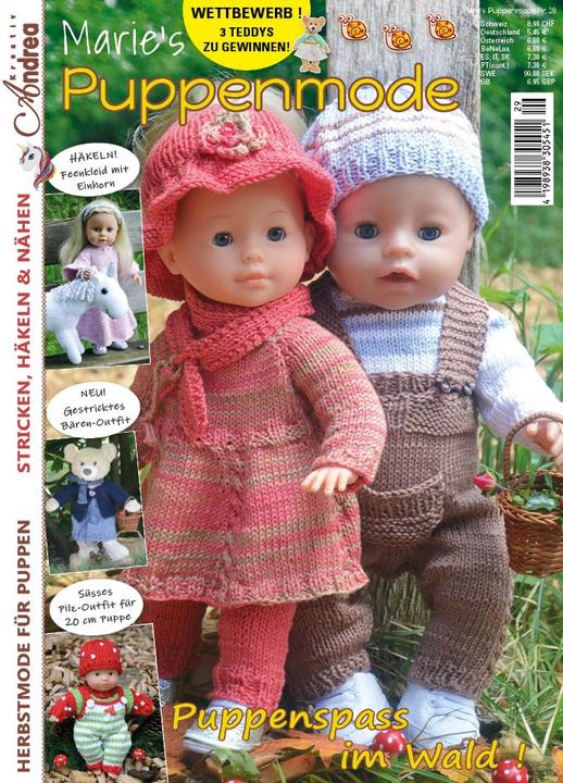 Produktbild Andrea Kreativ Marie's Puppenmode Nr. 29 (Deutsch, Andrea Kreativ, 2022)