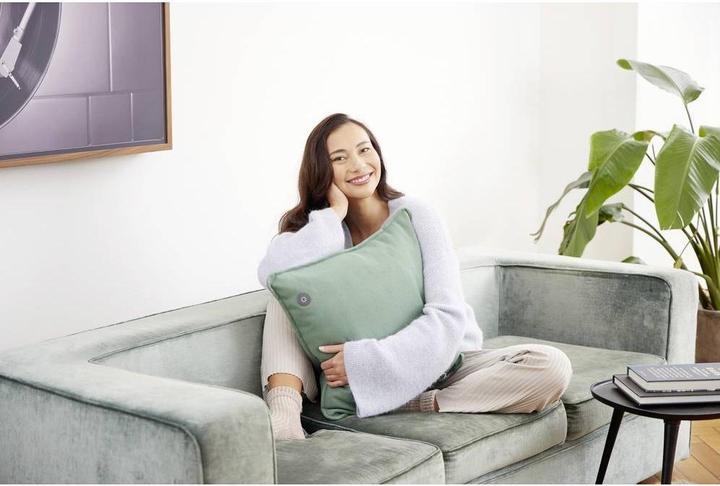 Actual product image Medisana HC 250 Interior Cushion Line green (40 x 40 x 18 cm)
