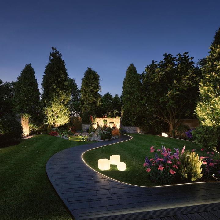Actual product image Paulmann Outdoor Plug & Shine Stripe Neon (RGBW, 1000 cm, Outdoor)