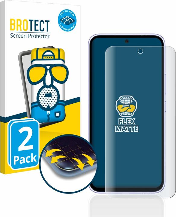 Image du produit BROTECT Full-Cover Protection Mat (2 pièce(s), Samsung Galaxy A54 5G)
