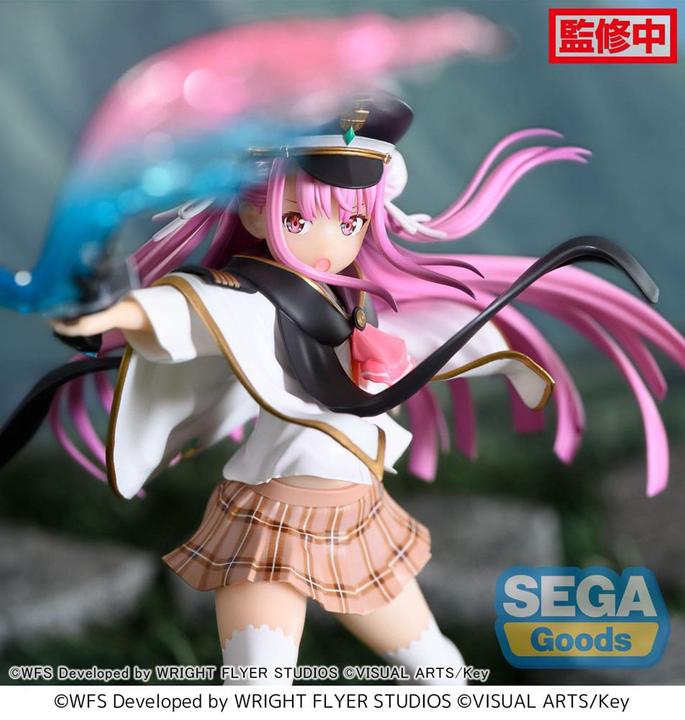 Actual product image Sega Goods Heaven Burns Red Luminasta PVC Statue Tama Kunimi Kiai Issen Angel Sailor 13 cm