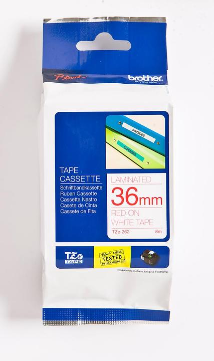 Produktbild Brother P-Touch (3.60 cm, Rot)