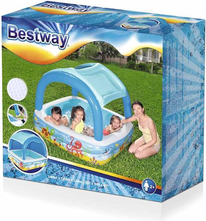 Actual product image Bestway Kinderbecken mit Schiebedach