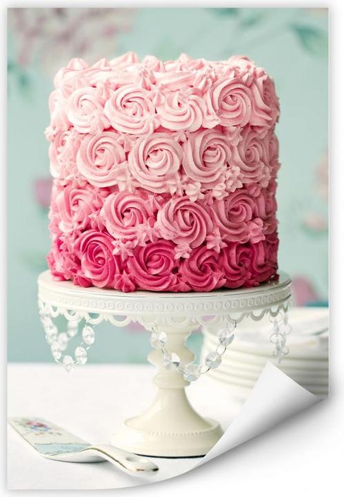 Actual product image Trenddeko Rose cake (80 x 120 cm)