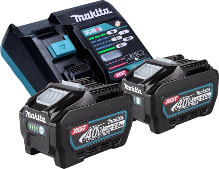 Produktbild Makita BO 006 CGT201 Akku Deltaschleifer 40 V max. 100 x 150 mm 3,0 mm Hub Brushless + 2x Akku 5,0 (Exzenterschleifer)
