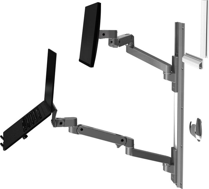 Actual product image Ergotron LX PRO ARM WALL MOUNT SYSTEM darkgrey (Wall, 34")