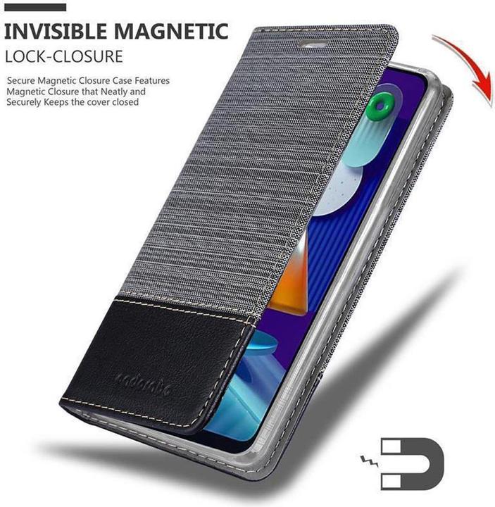 Actual product image Cadorabo Book Jeans Optics Cover (Samsung Galaxy A11, Samsung Galaxy M11)
