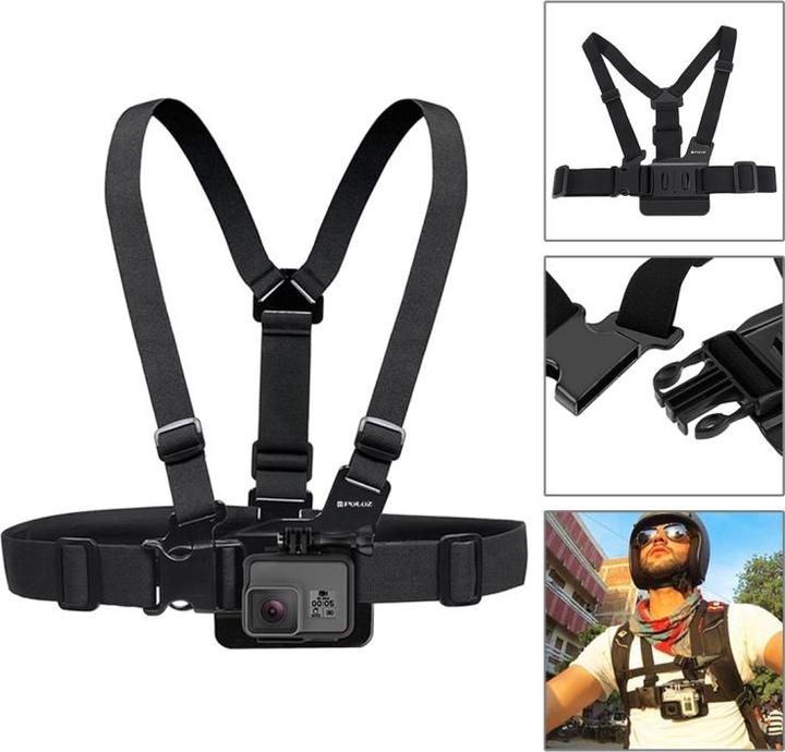 Produktbild Puluz 53 in 1 Accessories Total Ultimate Combo Kit with EVA Case for GoPro, Insta360, DJI and Other Cams (GoPro Hero4)