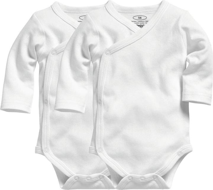 Playshoes Wickel-Langarm-Body 2er Set Gr. 62 (62)