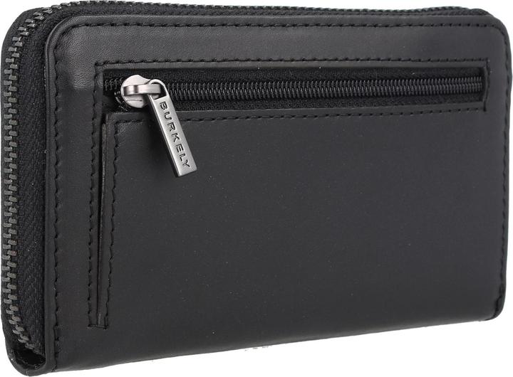 Actual product image Burkely Nocturnal Nova wallet RFID protection leather 14.5 cm