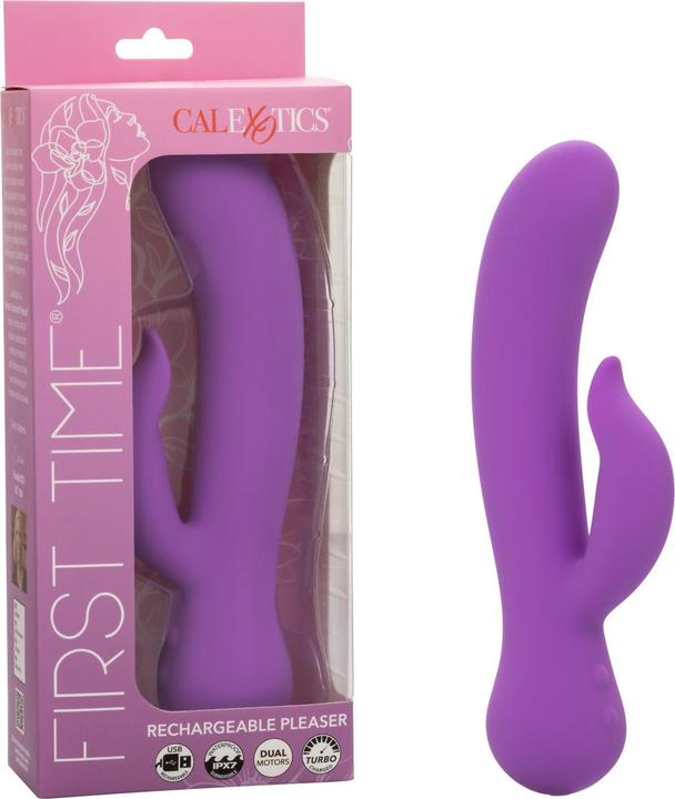Immagine prodotto CalExotics Vibratore Pleaser Ricaricabile Viola Per La Prima Volta