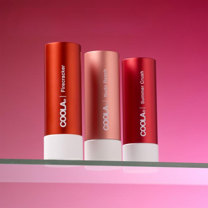 Actual product image Coola Suncare Liplux Organic Tinted Mineral Lip Sunscreen Trio