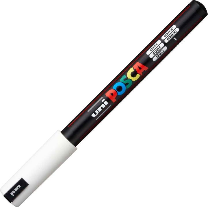 Immagine prodotto Posca Marchio PC-1MR Fineliner (Bianco, 0.70 mm, 1 x)