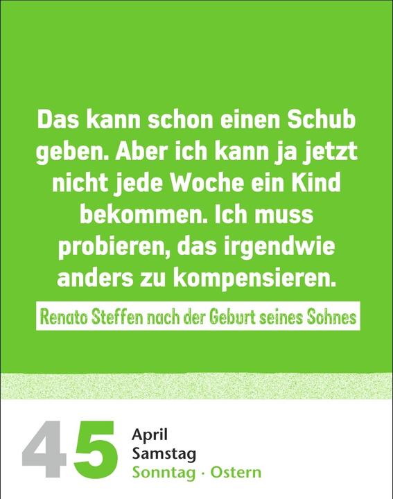 Actual product image Harenberg Lattenknaller Tagesabreisskalender 2026 - Die witzigsten Fussballersprüche (11 x 14 cm, German)