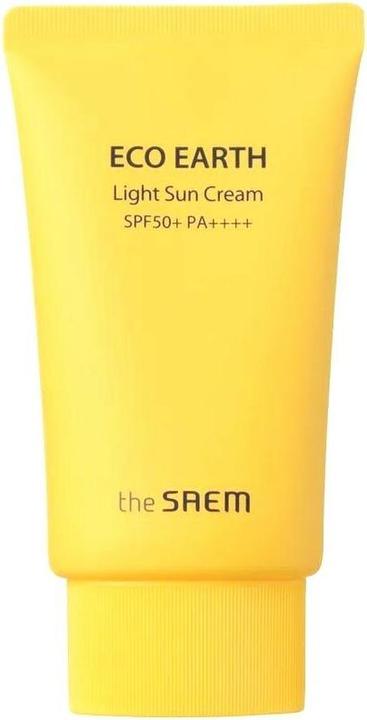 Image du produit The Saem Soin solaire léger SPF 50+ Eco Earth (Crème solaire légère) 50 g (Crème solaire, SPF 50+, 50 ml)
