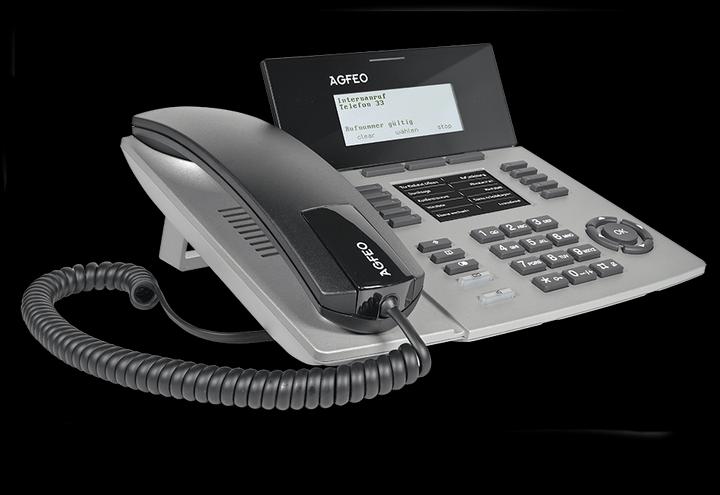 Produktbild Agfeo ST 54 IP SENSORfon silber - Telefon - ISDN-Komfort/System-Telefon