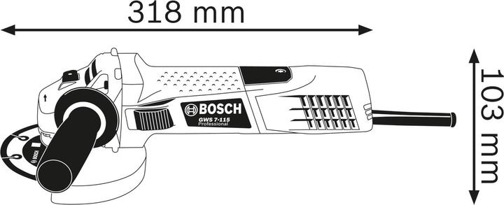 Produktbild Bosch Professional GWS 7-115 (115 mm)