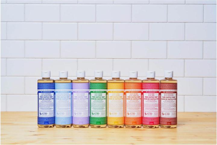 Actual product image Dr. Bronner's 18-in-1 Baby Mild (Liquid soap, 475 ml)
