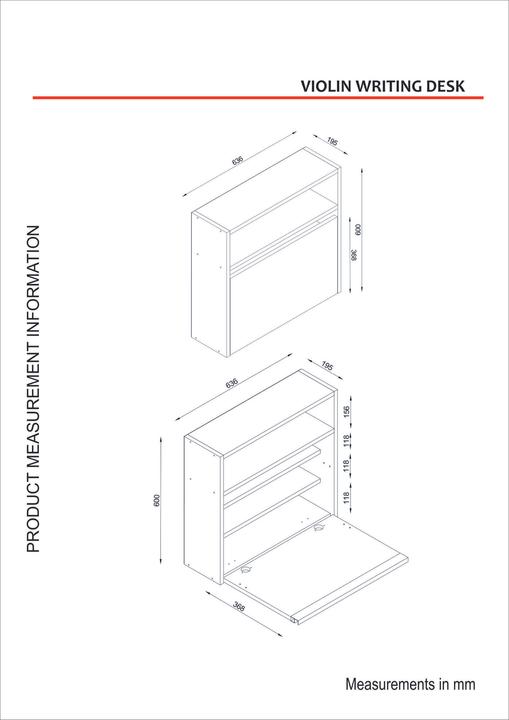 Immagine prodotto Kalune Design Elena (63,6 x 90 x 19,5 cm)