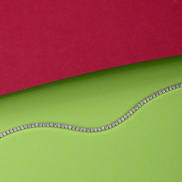 Immagine prodotto La Petite Story Bracciale tennis in argento con zirconi trasparenti Argento LPS05AWV31 (16 cm, Argento 925)